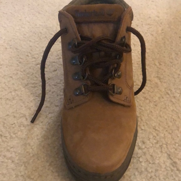 Size 8 Timberlands - Ankle Boots (Brown) - Picture 4 of 7